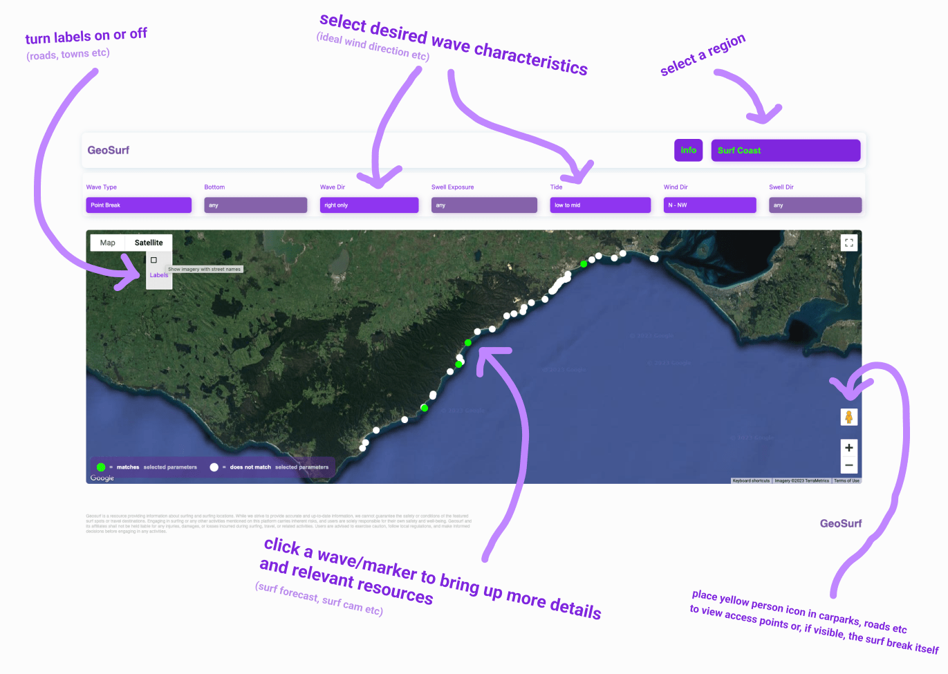 Popup map tutorial